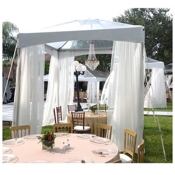 10x10 Clear Top Frame Tent Rental Products