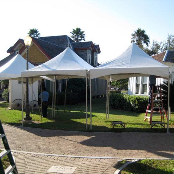10x10 High Peak Frame/Cable Tent Rental Products