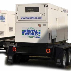125KVA Diesel Towable Generator Rental Products