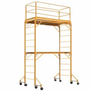12 Ft Tall (double stack) Bakers Style Scaffolding Tower