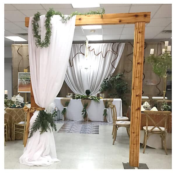 Cedar Wedding Arch