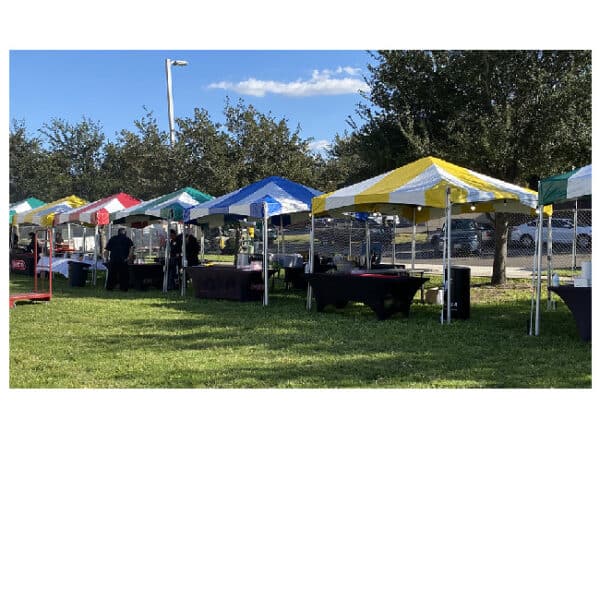 10x10 Frame Tent Based Booths