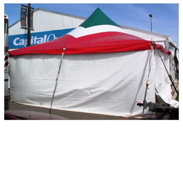 Mexican 20x20 Tension Tent with Sidewalls