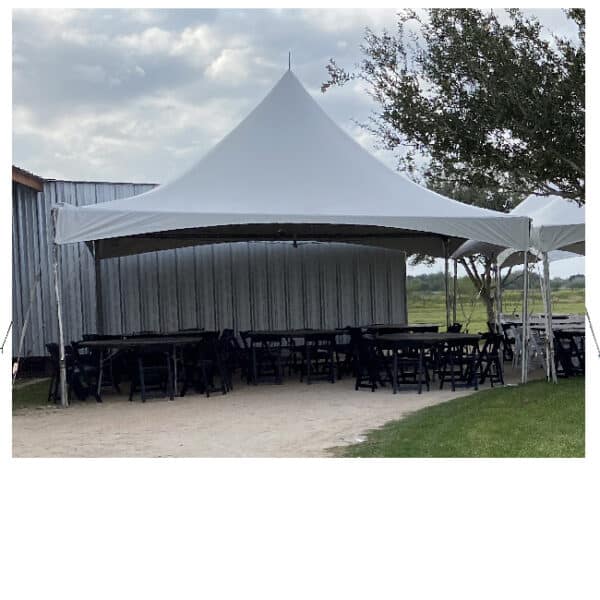 20x20 Frame Cable Tents White
