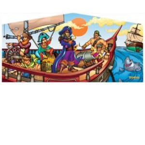 Pirates of Bermuda Inflatable Art Panel