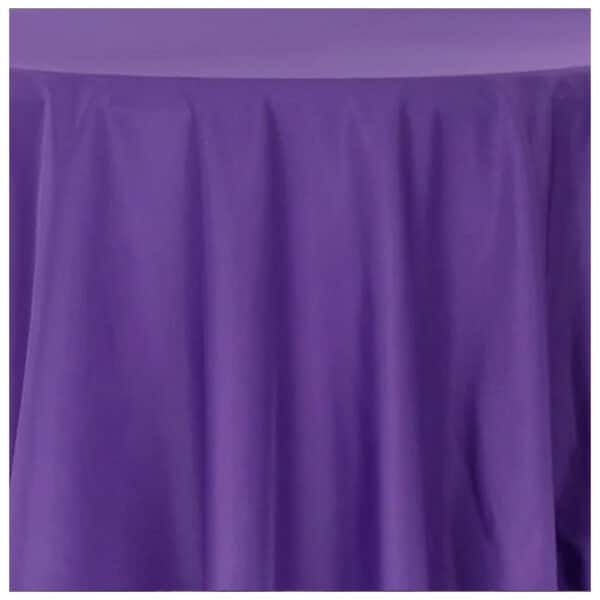 Polyester Purple Tablecloth