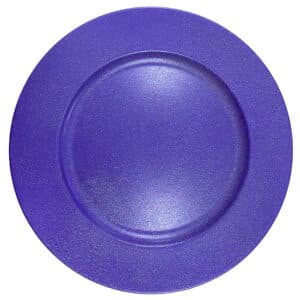 Violet Sparkle 13" Charger Plate