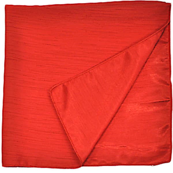 Dupioni/Silk Two Sided Holiday Red Linen Rental Product