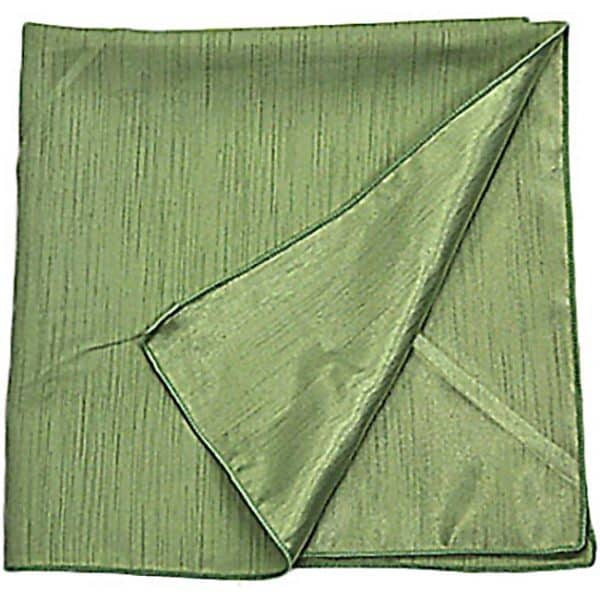 Dupioni/Silk Two Sided Sage Green Linen Rental Product