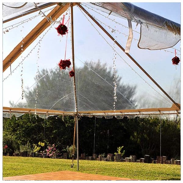 30x Frame Clear Top Tent Rental Product