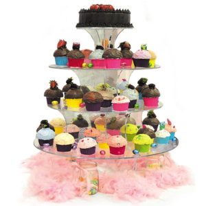 4 Tier Acrylic Cupcake Stand