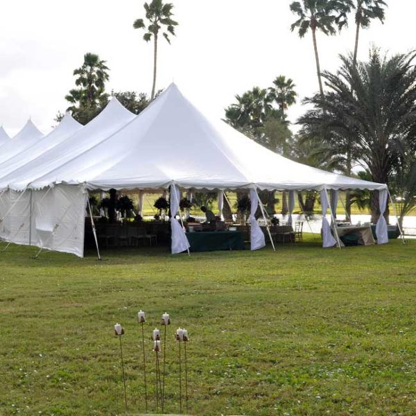 40x Tension Tent White Rental Products