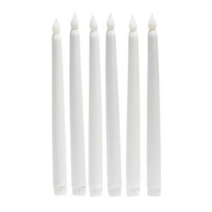 LED Taper Candles White Rental Products
