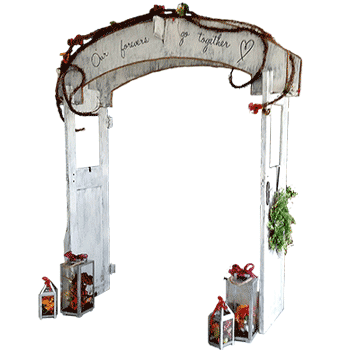 5 pc Rustic Arch Rental Products