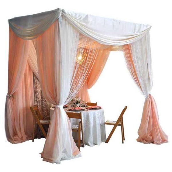 Blush & Ivory Romantic Style Canopy Rental Products