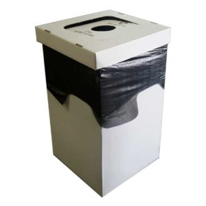 55 Gal. Disposable Cardboard Waste Receptacle