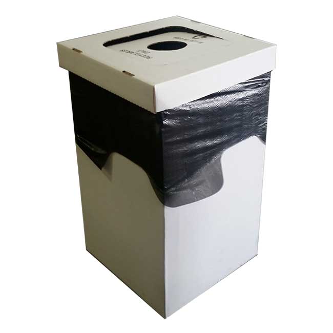 Disposable Cardboard Trash Can - Rental World