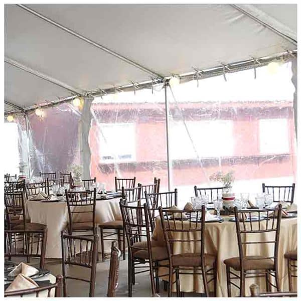 Tent Accessories-Clear Sidewall Rental Product