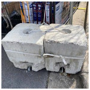 Concrete Blocks Anchoring