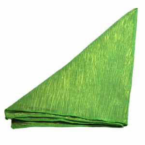 Crinkle Apple Green Cloth Napkins Rental Products