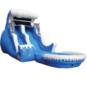 Inflatable 18ft Double Drop Slide Rental Products