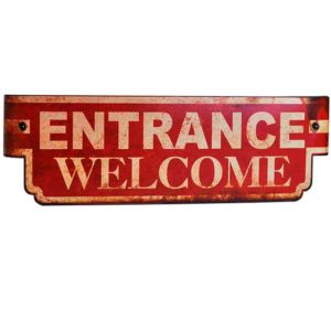 Retro Style Metal Sign Rental Products