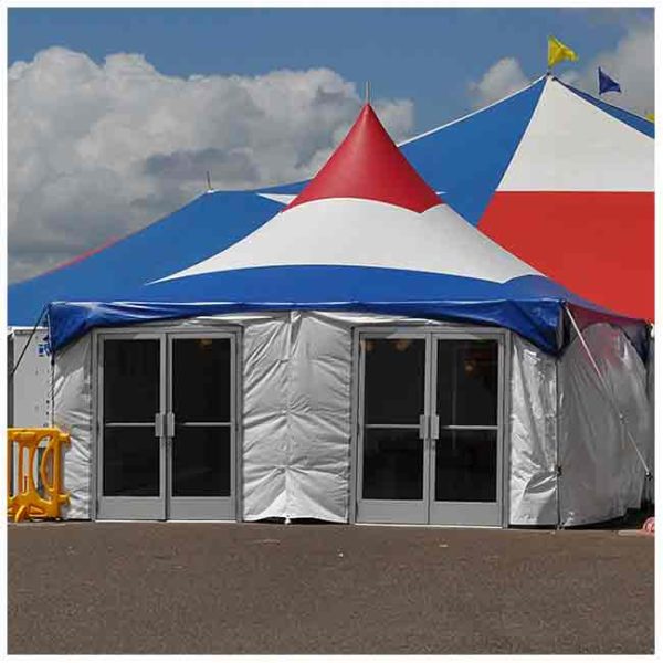 Tent Accessories-Glass Doors Rental Product