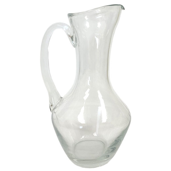 Glass Pitcher with Pour Lip