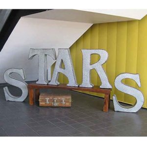 Hammered Marquee letters Rental Products