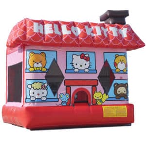 Hello Kitty Medium Permanent Theme Bouncer Rental Product