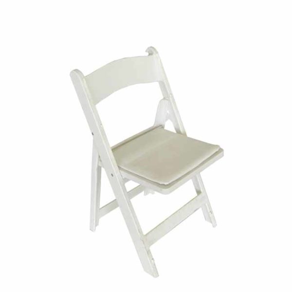 White Composite Kids Chair for Rent