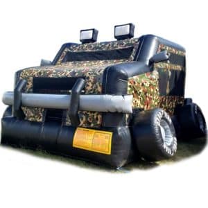 Military Truck Large Bouncer Rental Product