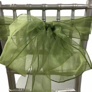 Chair Sash Moss/Avocado Green Rental Products