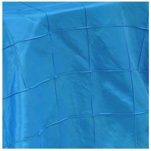 Pintuck Turquoise 72" Square