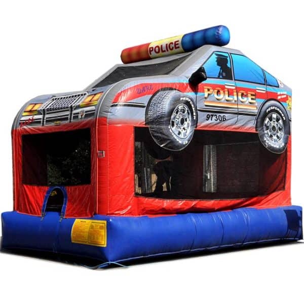Police Car Large Bouncer Rental Product