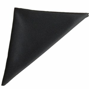 Polyester Napkin Black Rental Products