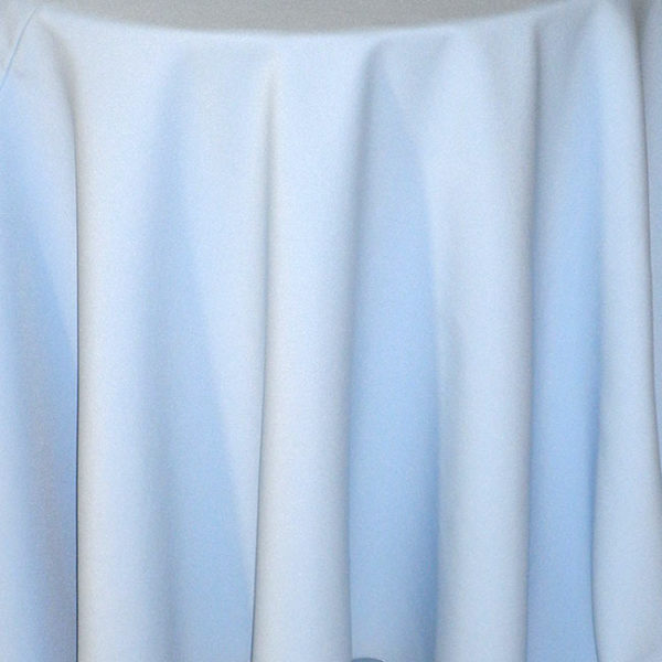 Polyester Light Blue Linen Rental Product