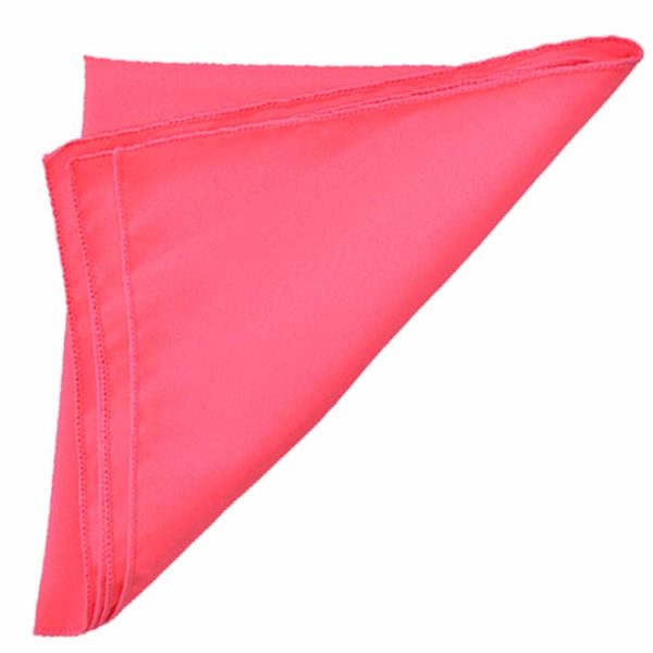 Polyester Napkins Neon Pink Rental Products