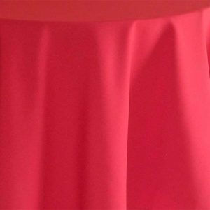Polyester Red Linen Rental Product