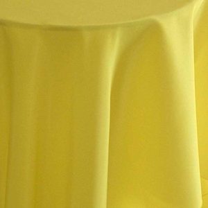 Polyester Lemon Yellow Linen Rental product