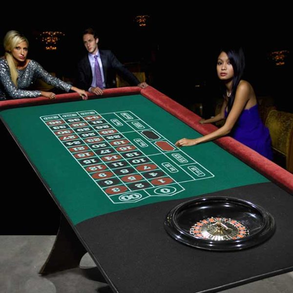 Roulette Table, Deluxe (bar height) padded