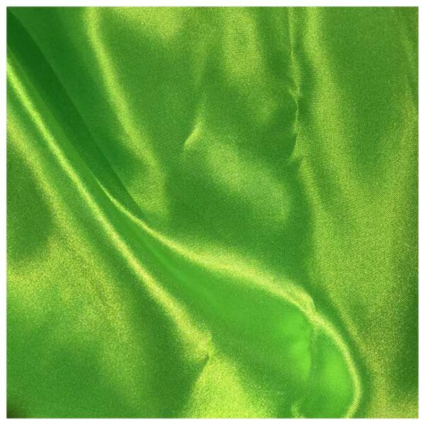 Satin Drape/Backdrop Lime Green