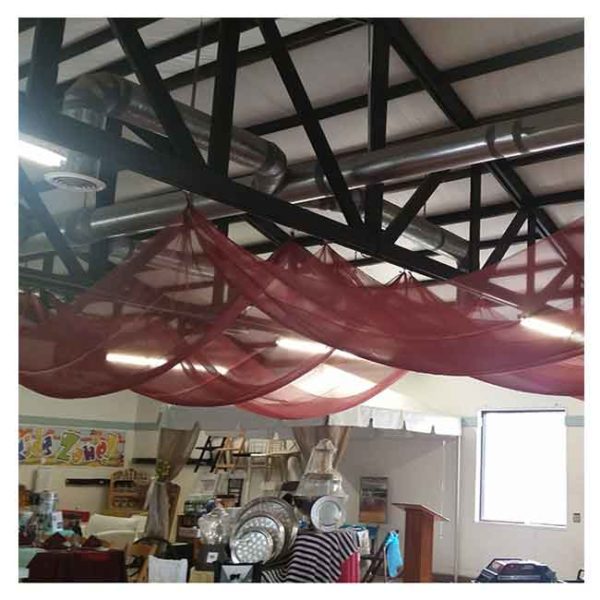 Ceiling Swag Draping Decor Rental Products