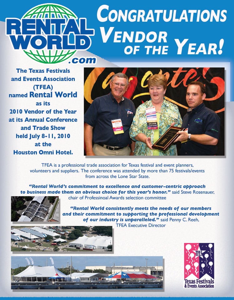 Vendor of the Year 2010